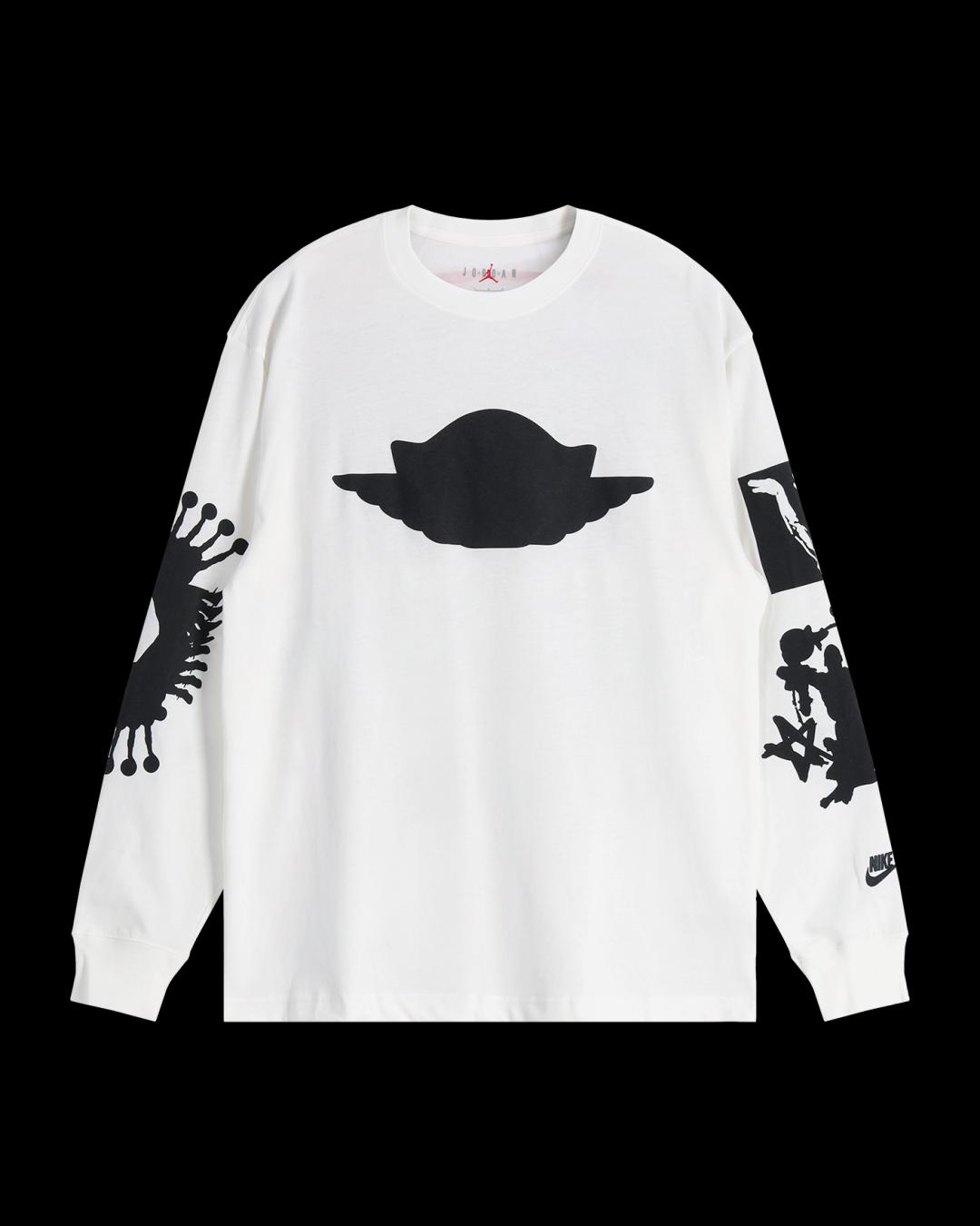 조던 남성 윙스 긴팔 티셔츠 화이트 IM6726-100 | 카시나 KASINA