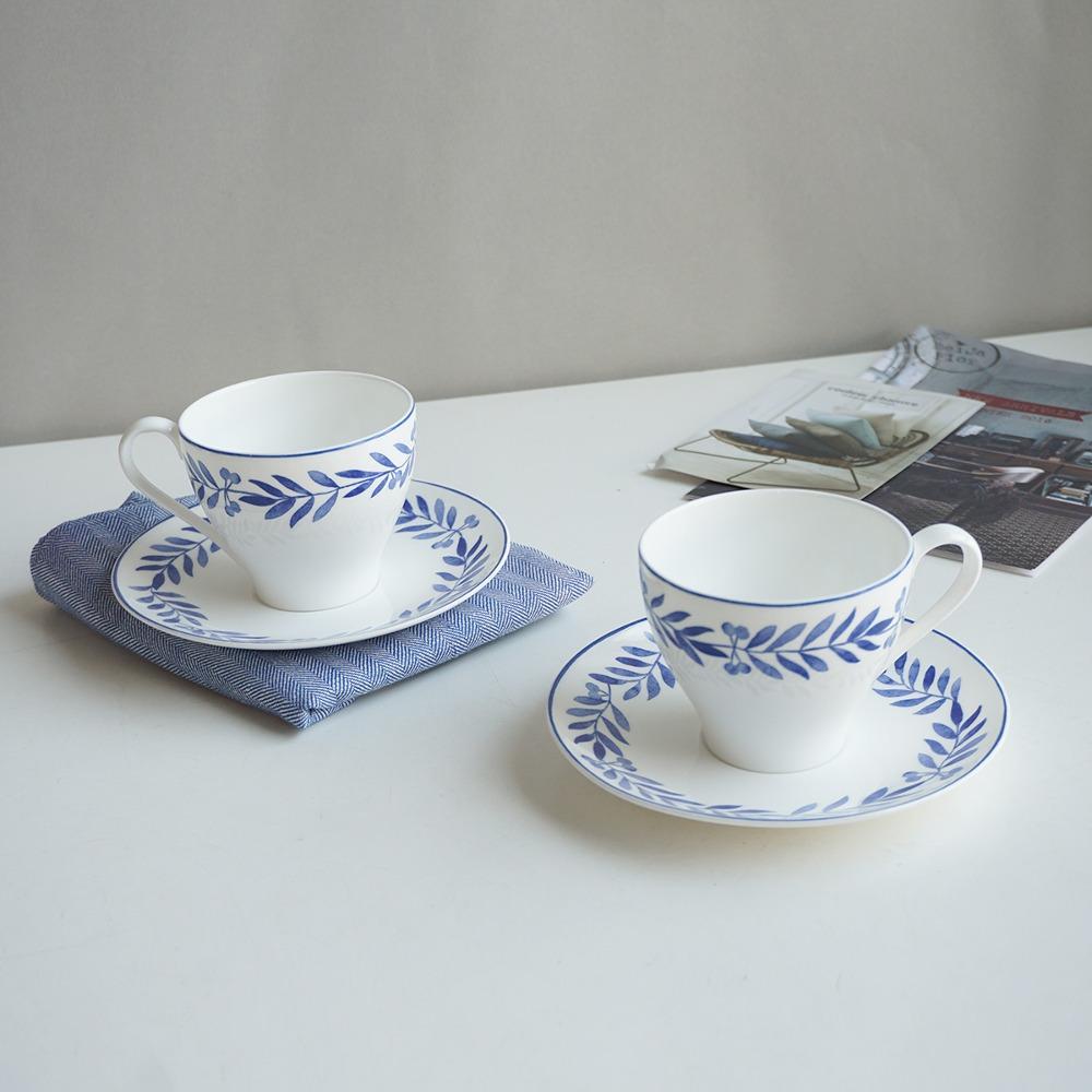 블루벨 커피잔 세트 2(4)p (2인조)