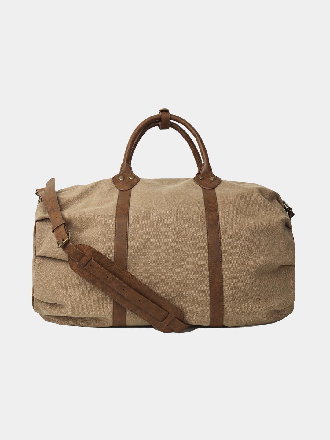 배럴 캔버스 더플백