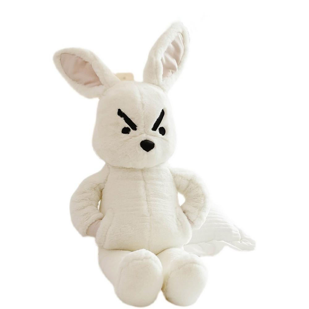 앵그리 화난 토끼인형 애착인형 국민 수면 동물 인형 선물 대형 필로우