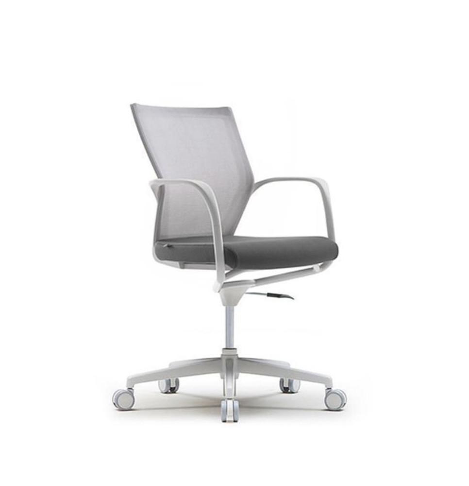 퍼시스 CHNA4301W 도서관의자 회의실의자 학생의자 블랙쉘/화이트쉘