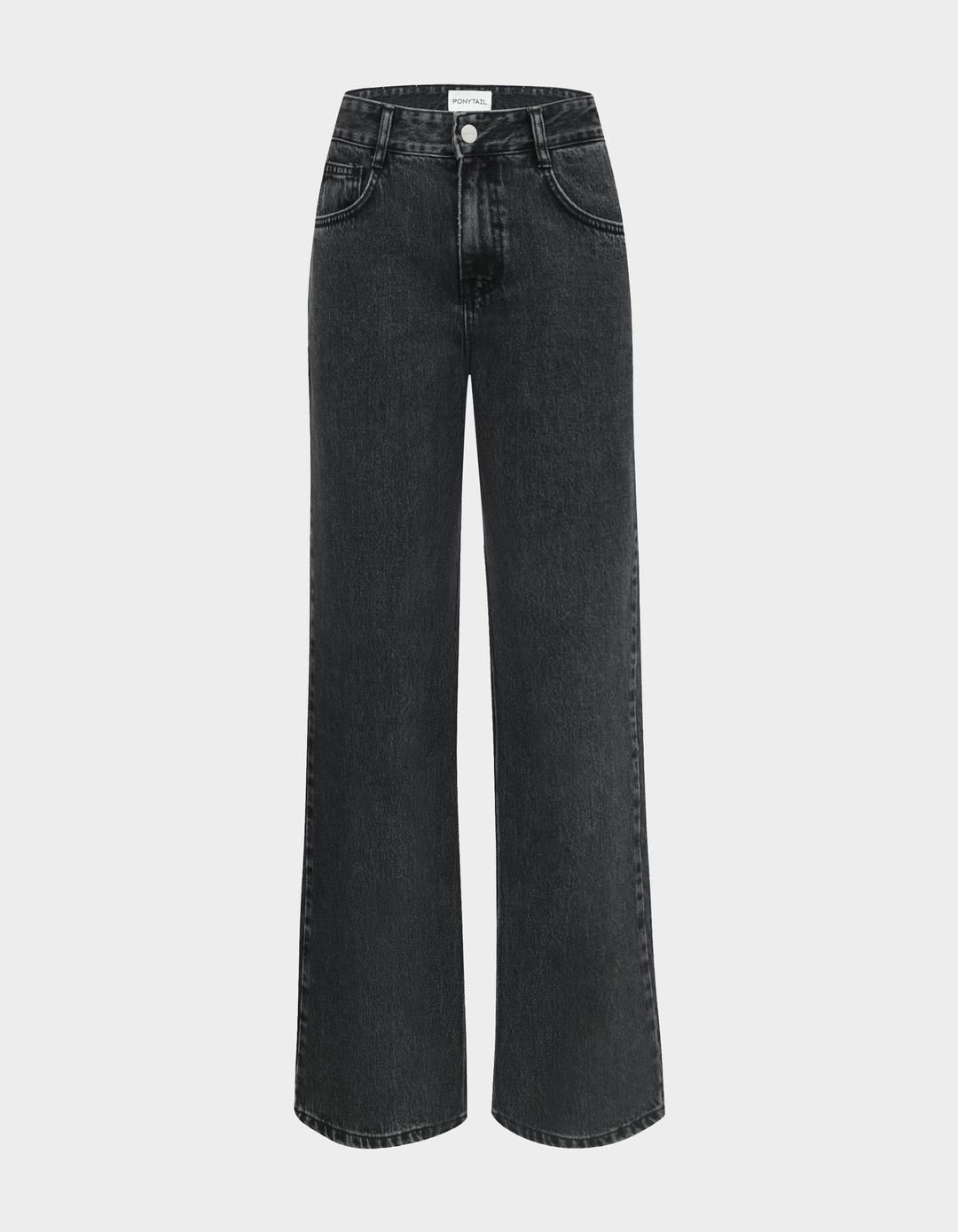 Born BELLA Cone-Jeans (Washed Black)