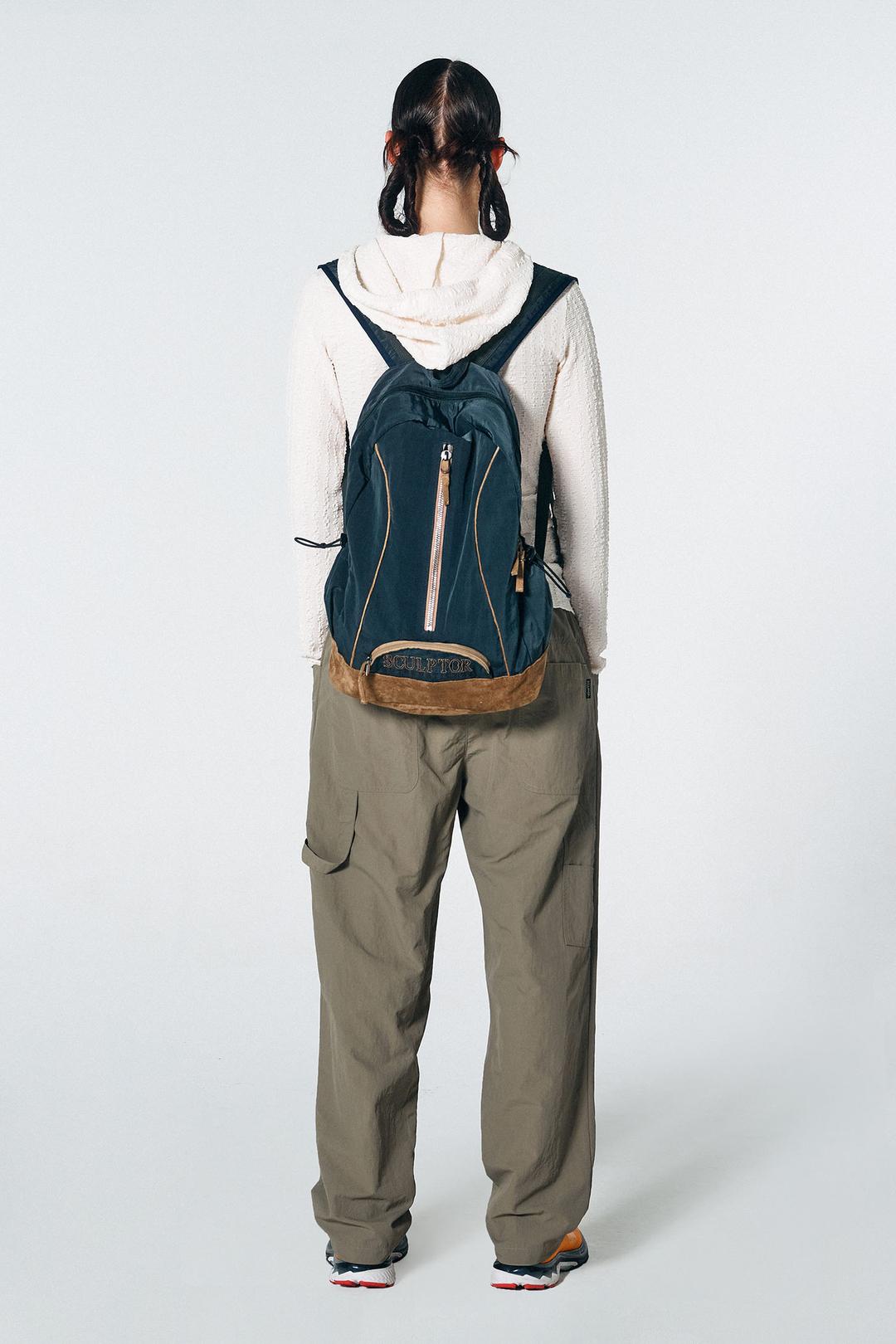 Oldschool Slouchy Backpack Dusty Navy