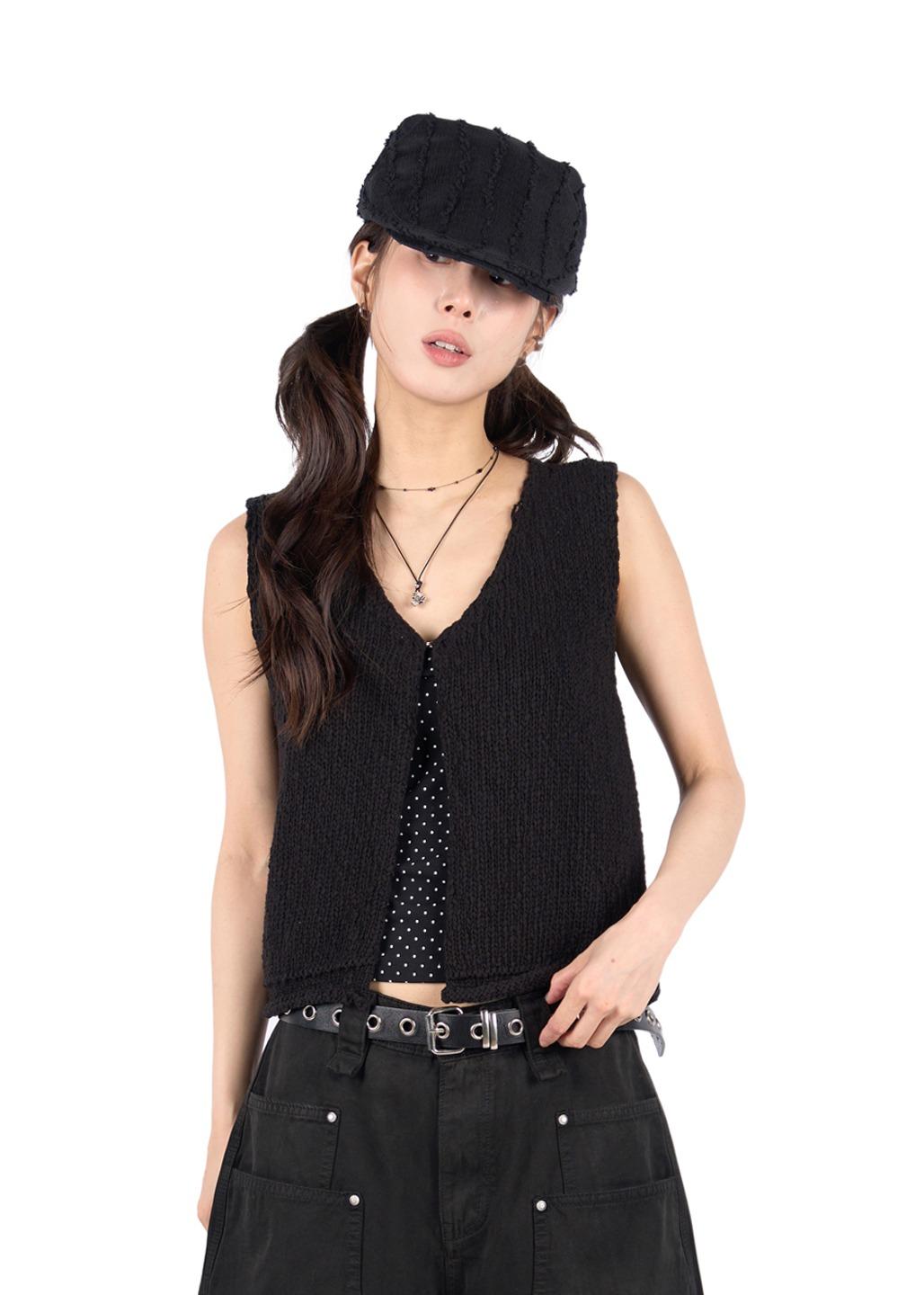 COTTON HOOK VEST