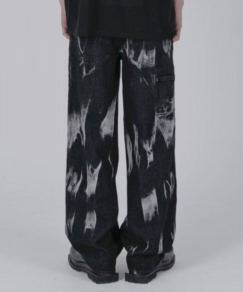 타이다이 워시드 카펜터 데님 팬츠 (TP0037)