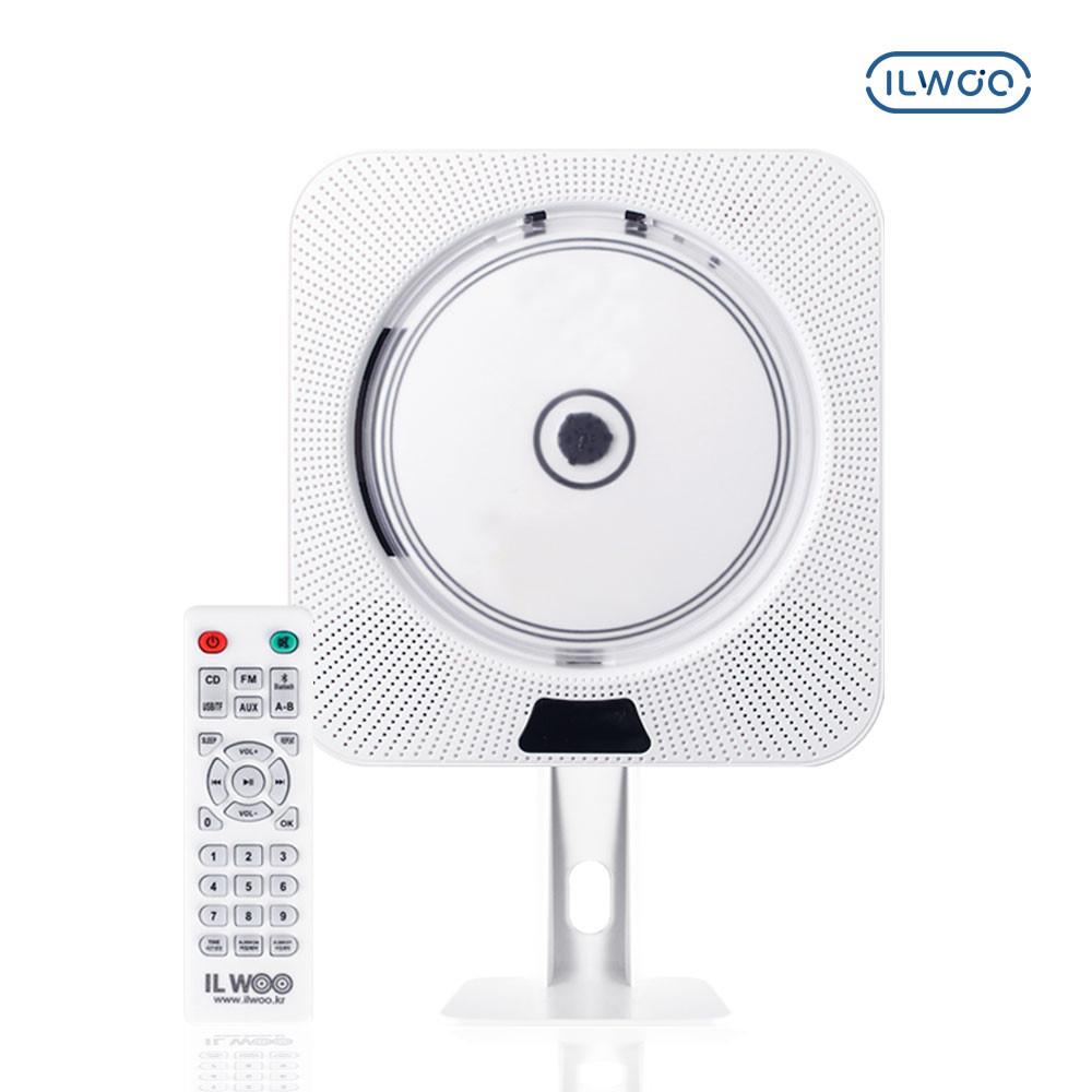 일우CD플레이어5  IW-CT07 블루투스 스피커 FM라디오 USB 리모컨