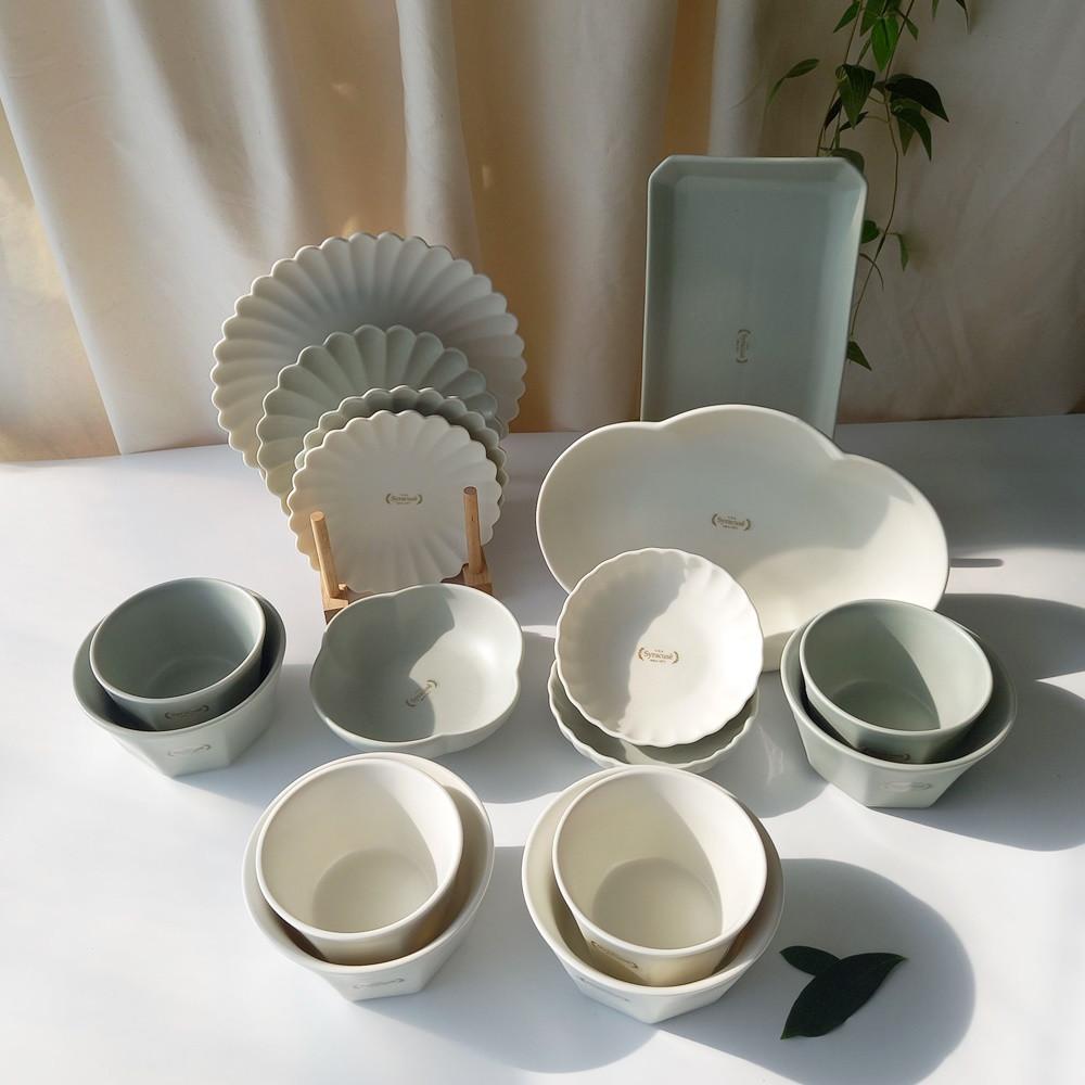 시라쿠스 네이처 수입 그릇세트 신혼그릇 결혼 집들이 선물 식기세트 2인 4인