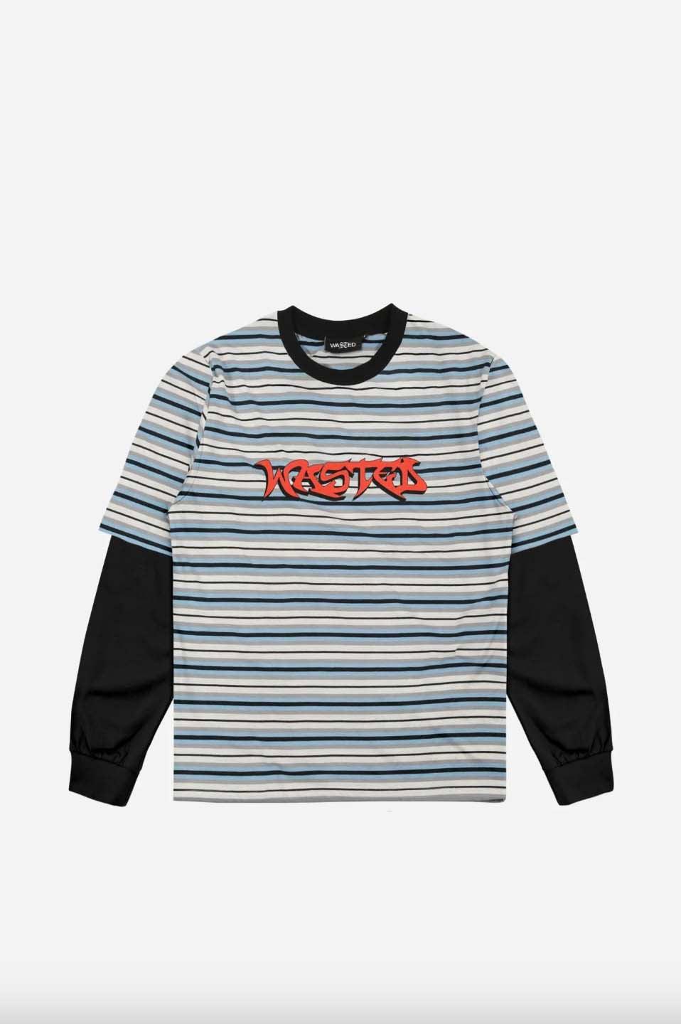 T-Age Stripes Savage - Blue / XL