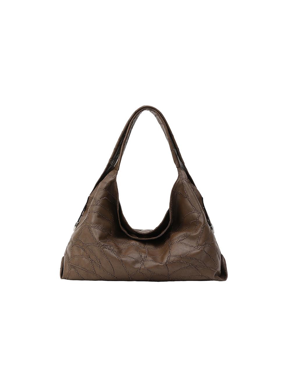 CACTUS HOBO BAG [Dark Brown]