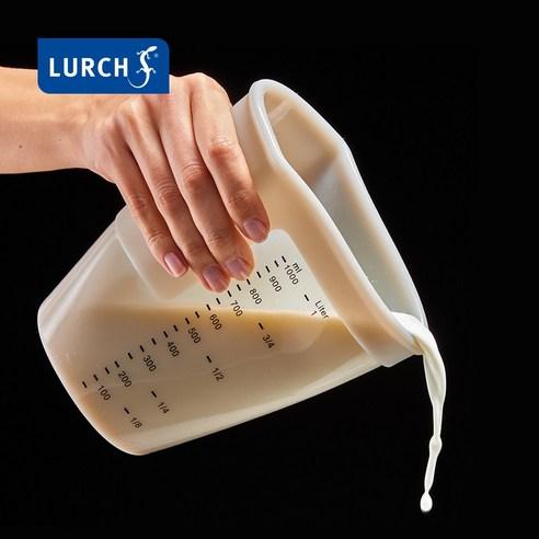 독일 루치 실리콘 계량컵 1L, W12.4 x L1..., 1개 - 기타베이킹도구 | 쿠팡
