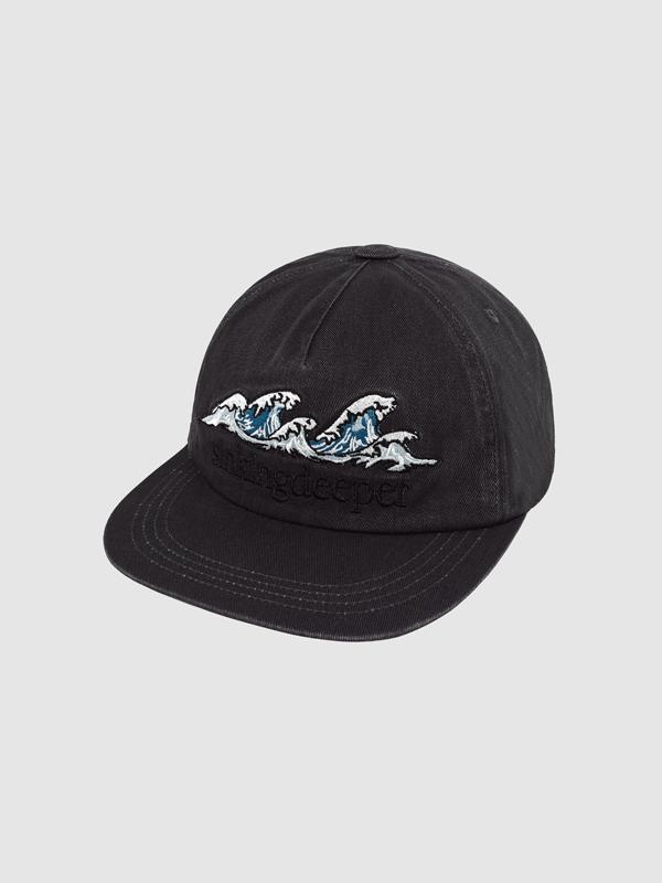 Wave Work Cap / Charcoal