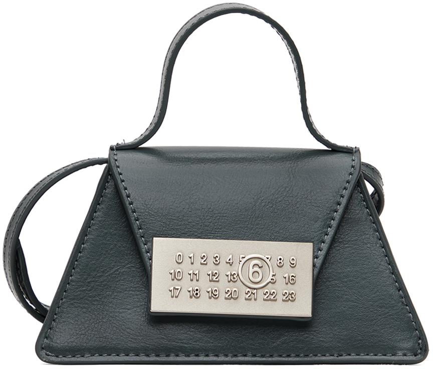 Blue Numeric Mini Crossbody Bag