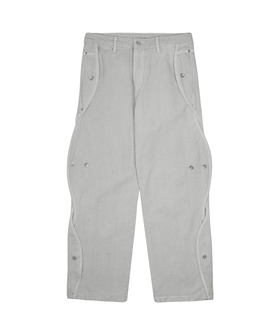 COTTON WAVE PANTS [GREY]
