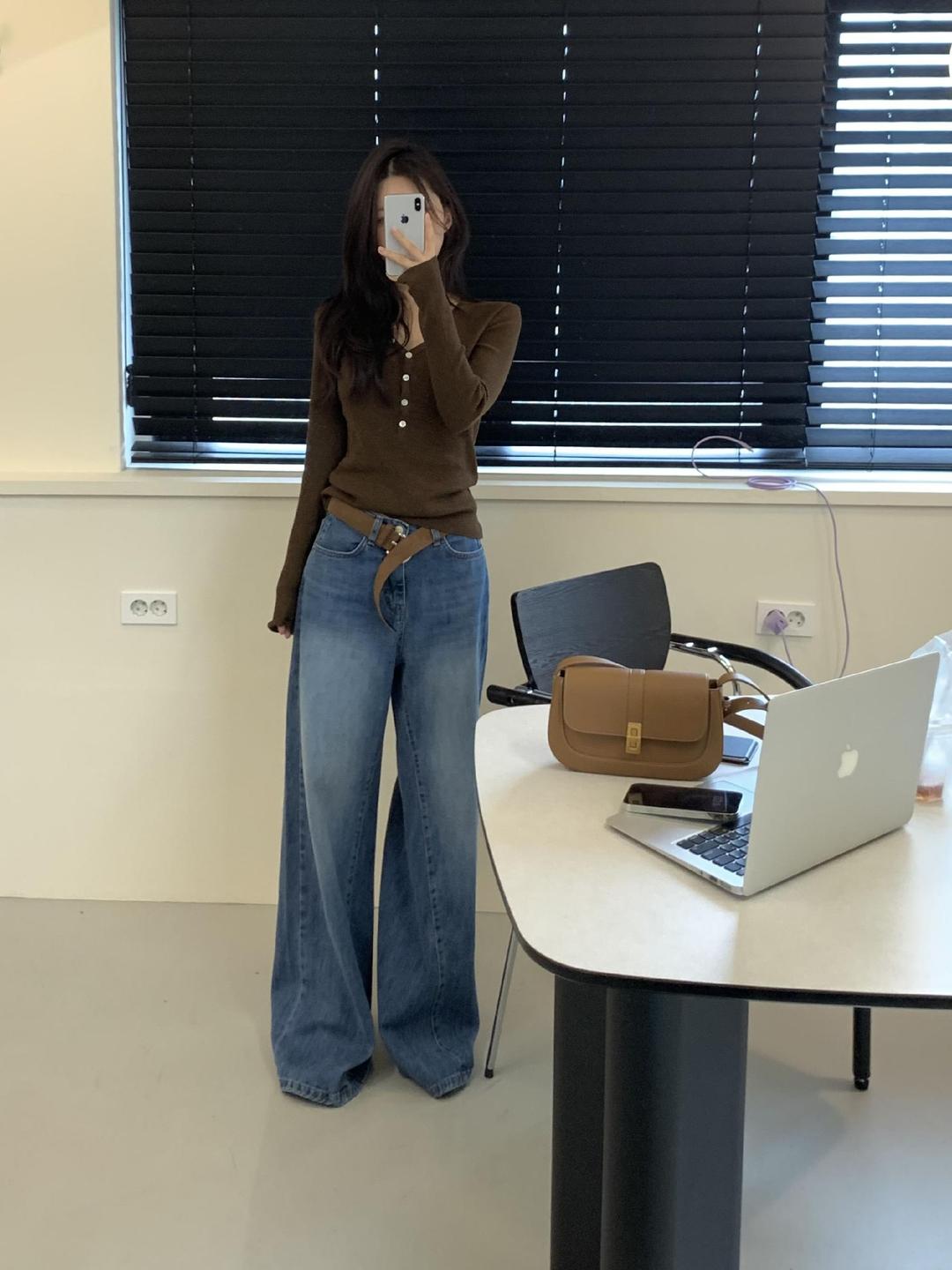 러브바니 인사이드 와이드팬츠