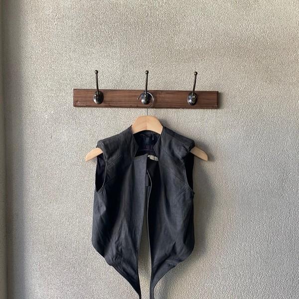 Haider Ackermann leather vest