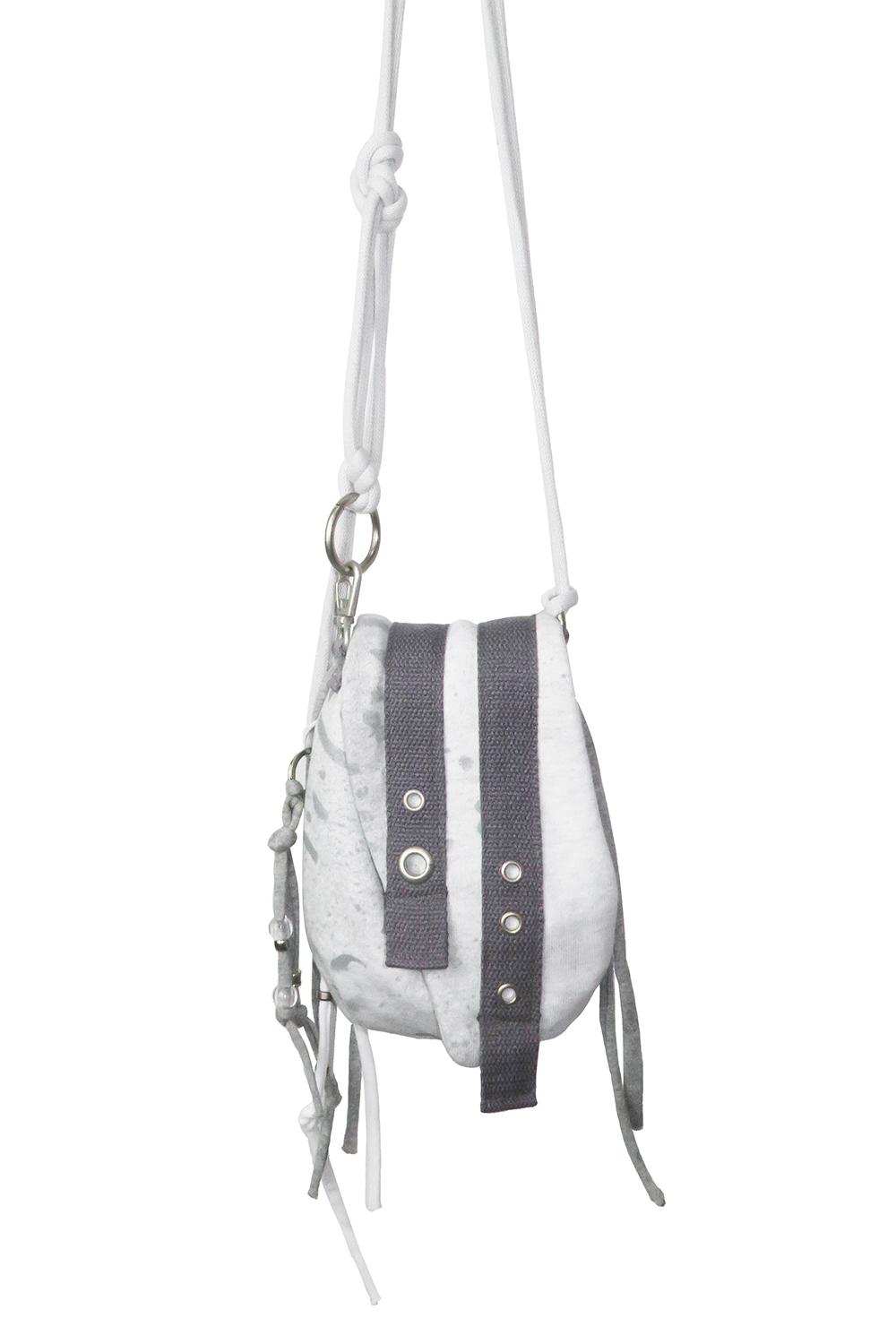 JERSEY MINI BAG_WHITE GRAY