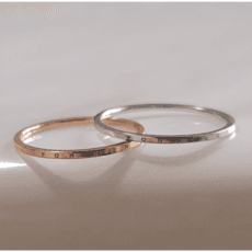 유기견 후원 기부 1mm 써지컬 영원 실반지