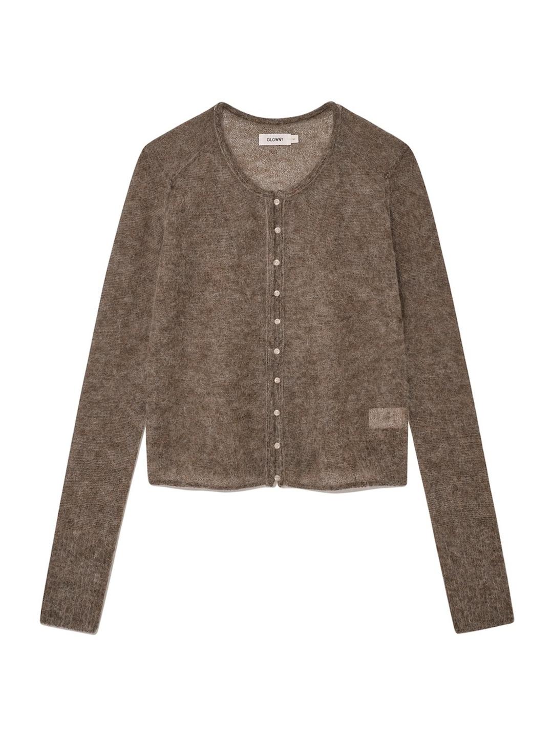HOUSE BUTTON CARDIGAN (ACORN)