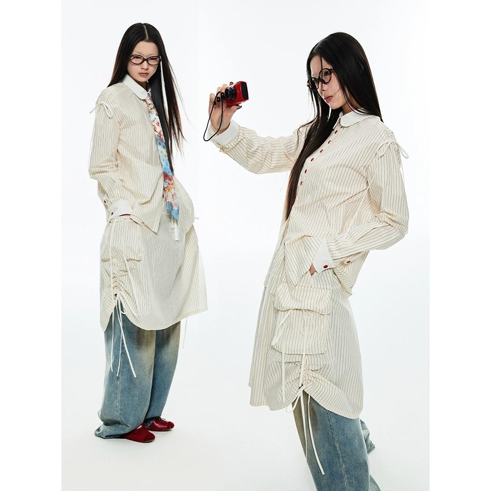 1JINN STUDIO 원진스튜디오 스트리트핏 셔츠 투피스 스커트