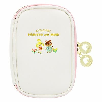 일본 닌텐도 스토어 동물의 숲 멀티 파우치(2종택1)