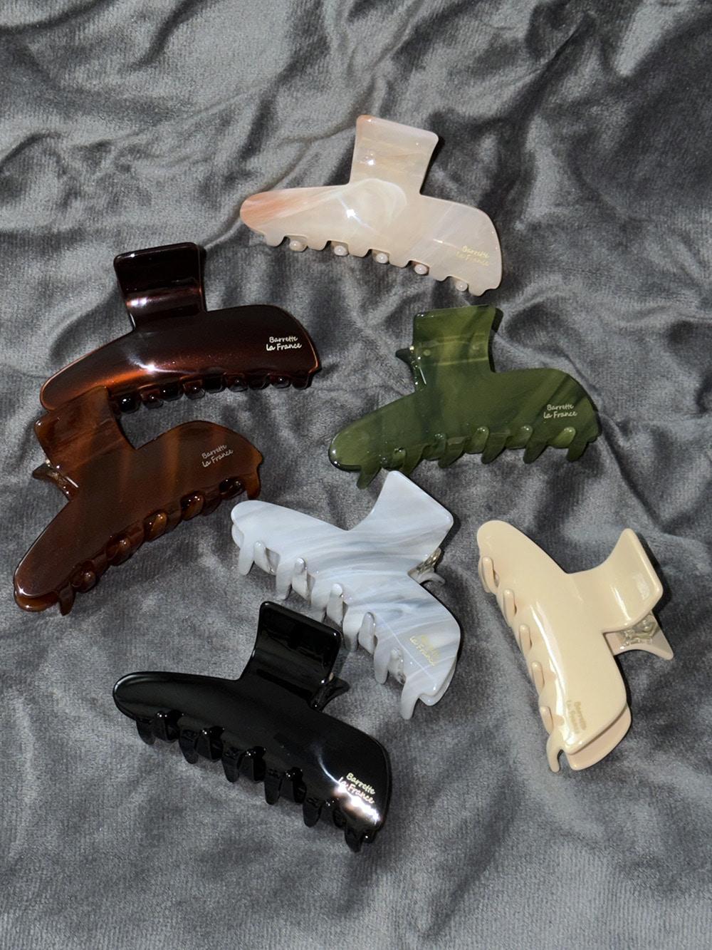 Horn shape hair clip (7color)