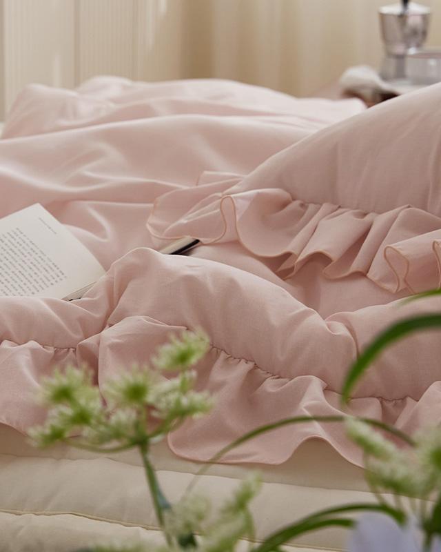 로맨틱 빈티지 호텔프랑스 프릴 세미 차렵이불-스위트드림(SS/Q/K)