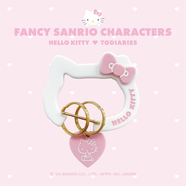 〈受注販売〉TODIARIES × FANCY SANRIO CHARACTERS・HELLO KITTY カラビナ / PINK