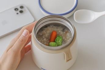 [공식판매처] 모슈 라떼 보온보냉 죽통 푸드자 480ml