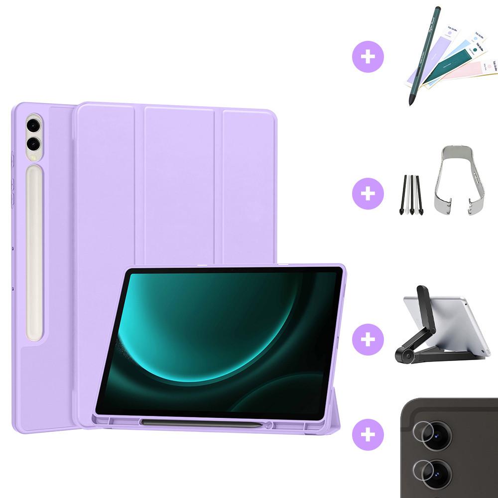 삼성 갤럭시탭 S9 FE 플러스 12.4 S펜수납 스마트북커버 케이스