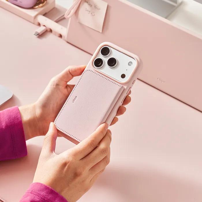 [29EDITION] 엘라고 맥세이프 가죽 카드지갑 케이스