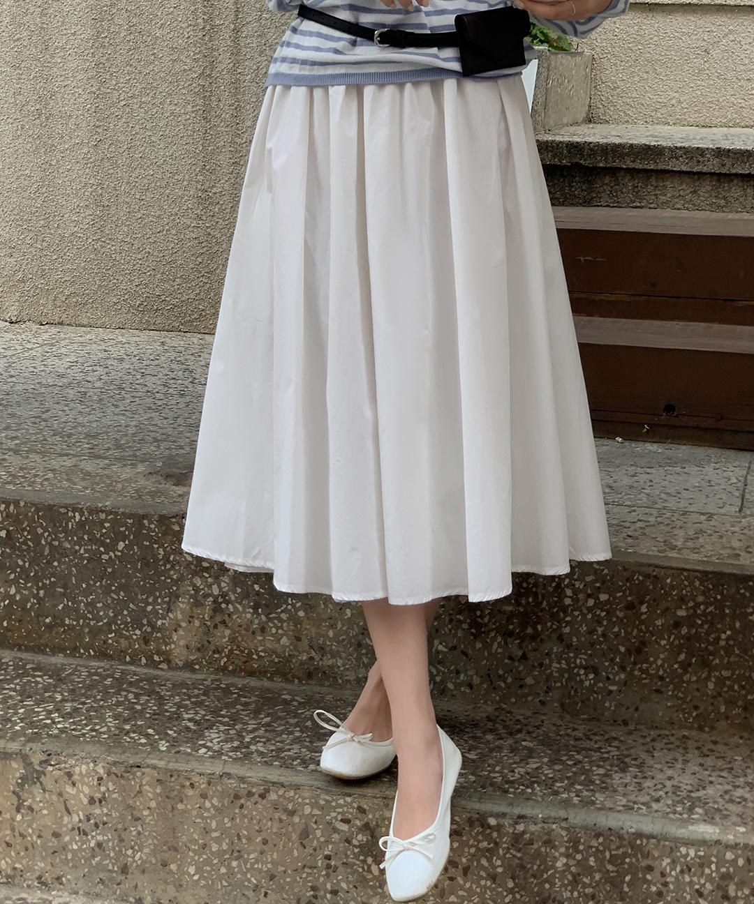 케이클럽 [자체제작/10만장돌파!/S-XL]#여름💙 엔티나 플레어 밴딩 롱 스커트 (오피스룩/출근룩/나들이룩/데이트룩/봄스커트/밴딩스커트/플레어스커트)