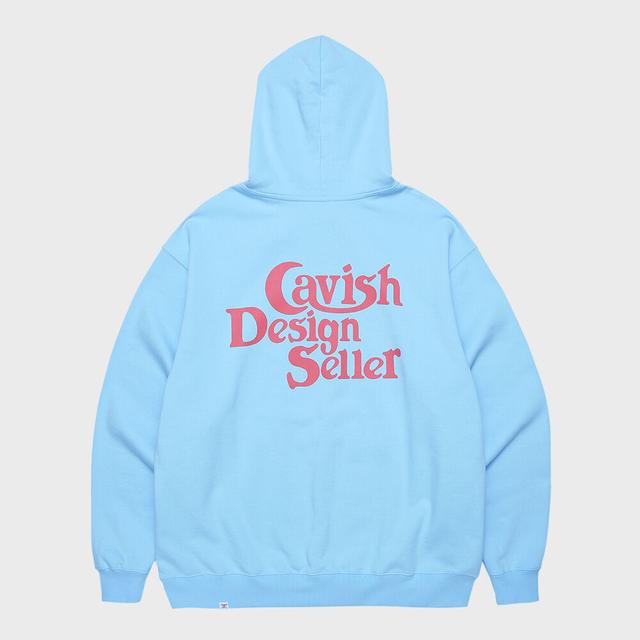 SELLER LOGO HOODIE SKY BLUE(PINK)(CV2BFUM400A)