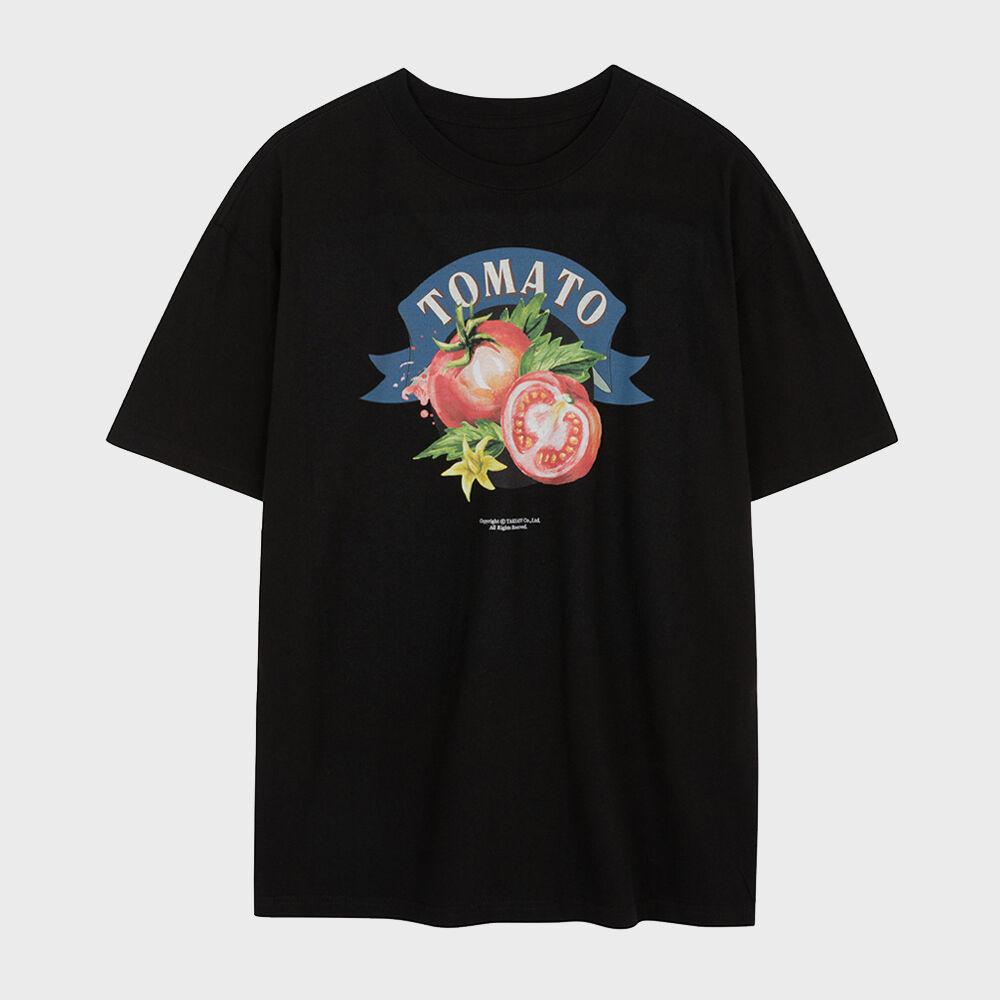토마토 티셔츠(블랙)