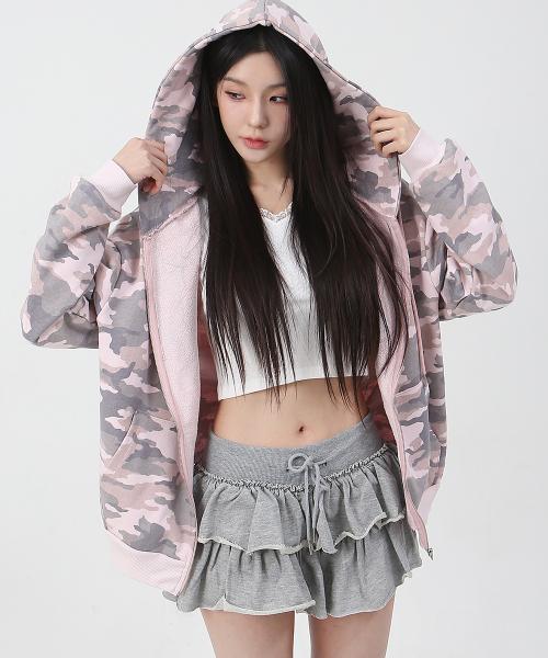 러블리 힙 후드집업