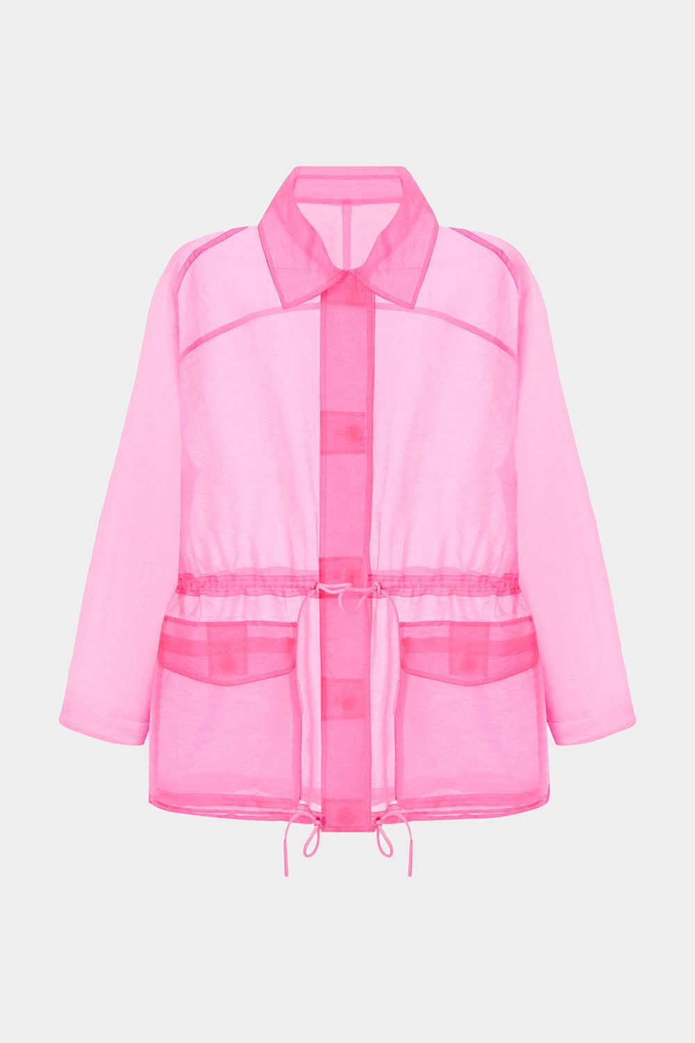 Cap Jacket Neon Pink