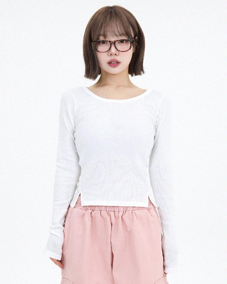 Slim mozzi T (white)