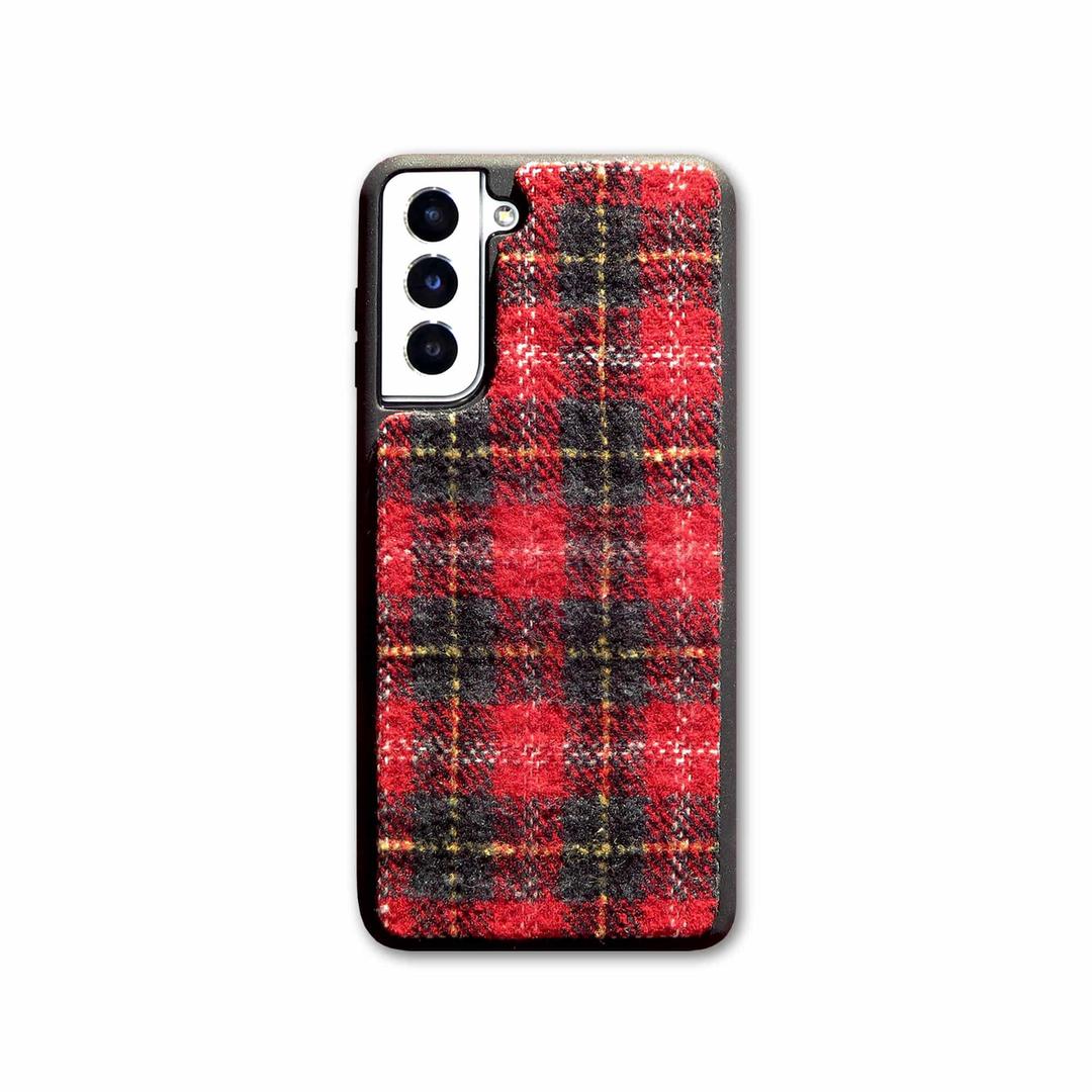 TEXTILE PHONE CASE [RED]