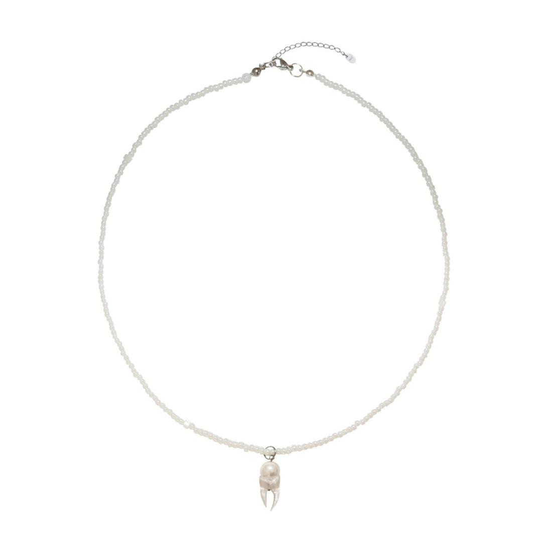 Beads Lucent Necklace (Glow White)