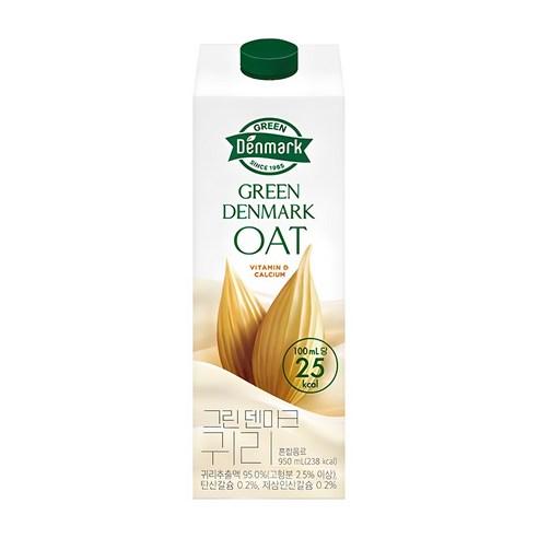 덴마크 그린덴마크 귀리, 950ml, 1개 - 두유 | 쿠팡