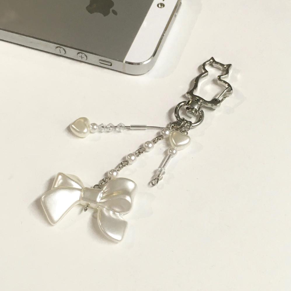 키라키링 캣 러브 키링 Cat love keyring