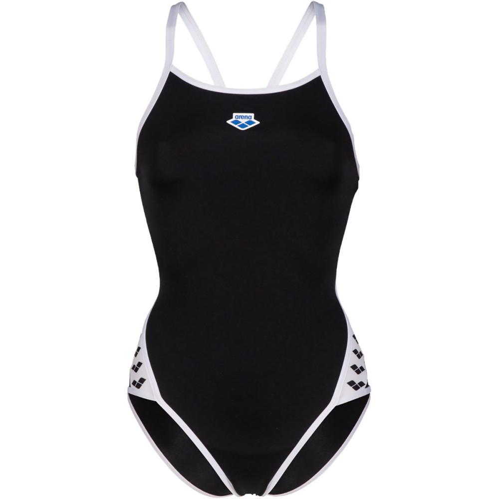 Arena Women's Icons Solid Super Fly Back One Piece Swimsuit, 아레나  여성 아이콘 슈퍼 플라이백 실내수영복, 아레나 팀스트라이프