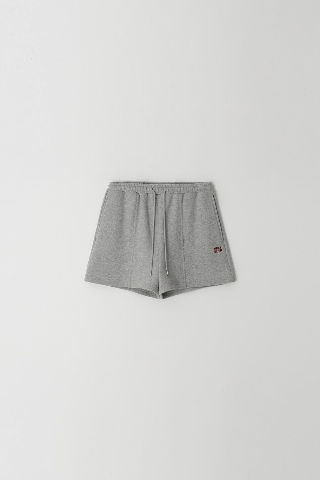 Embroidered Shorts (gray)