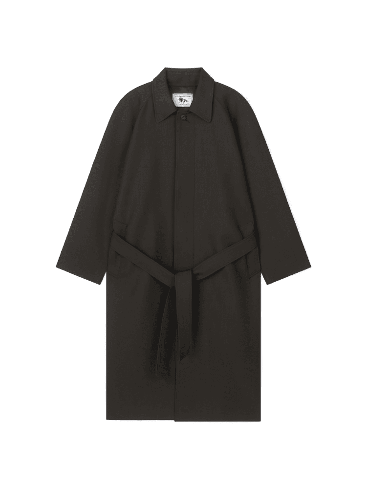 더베를린 scarf set raglan coat