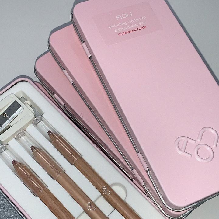 블렌딩 립펜슬 미니 3종 + 샤프너 기획 세트