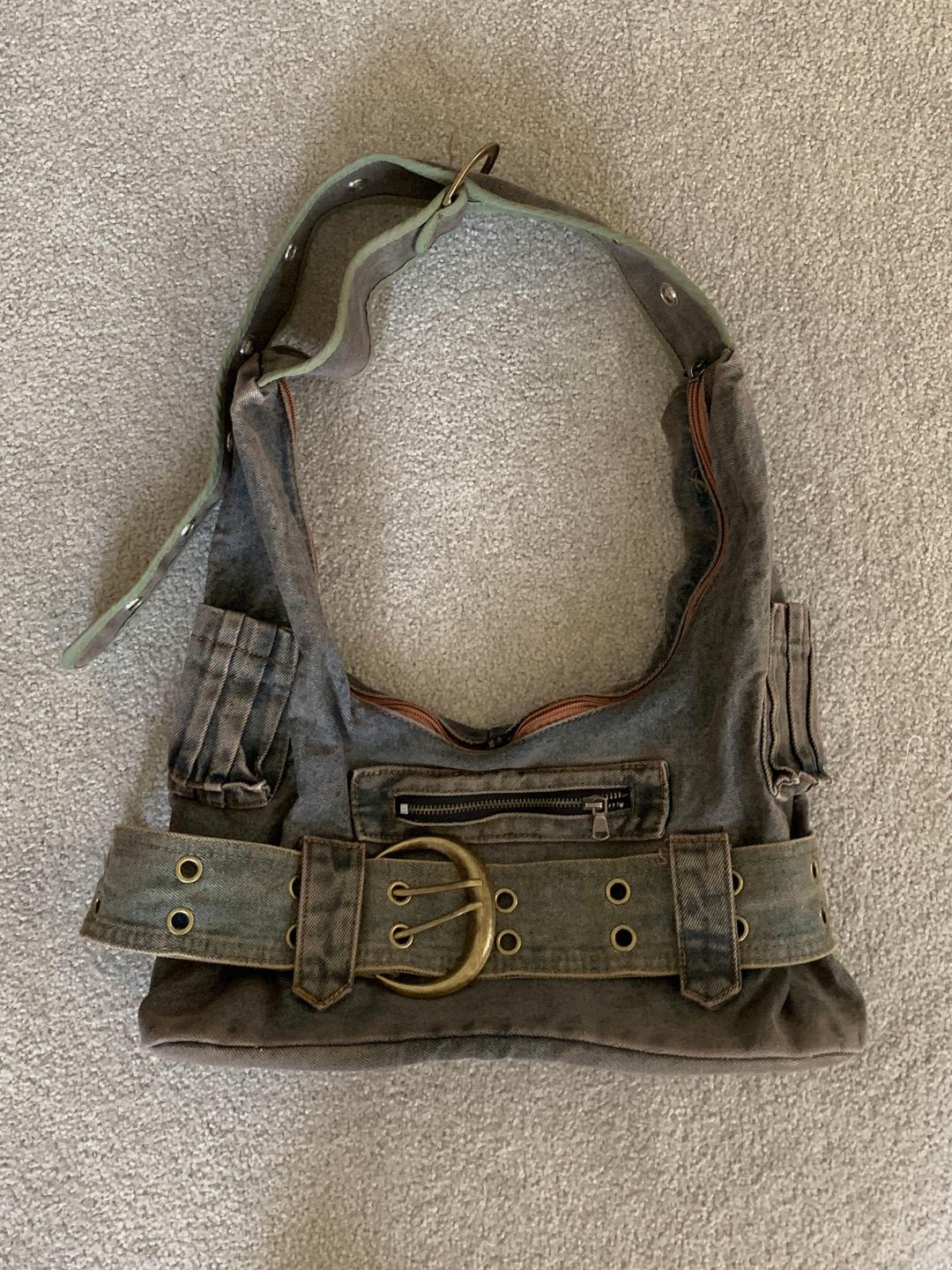 온마인드 DENIM VINTAGE BAG