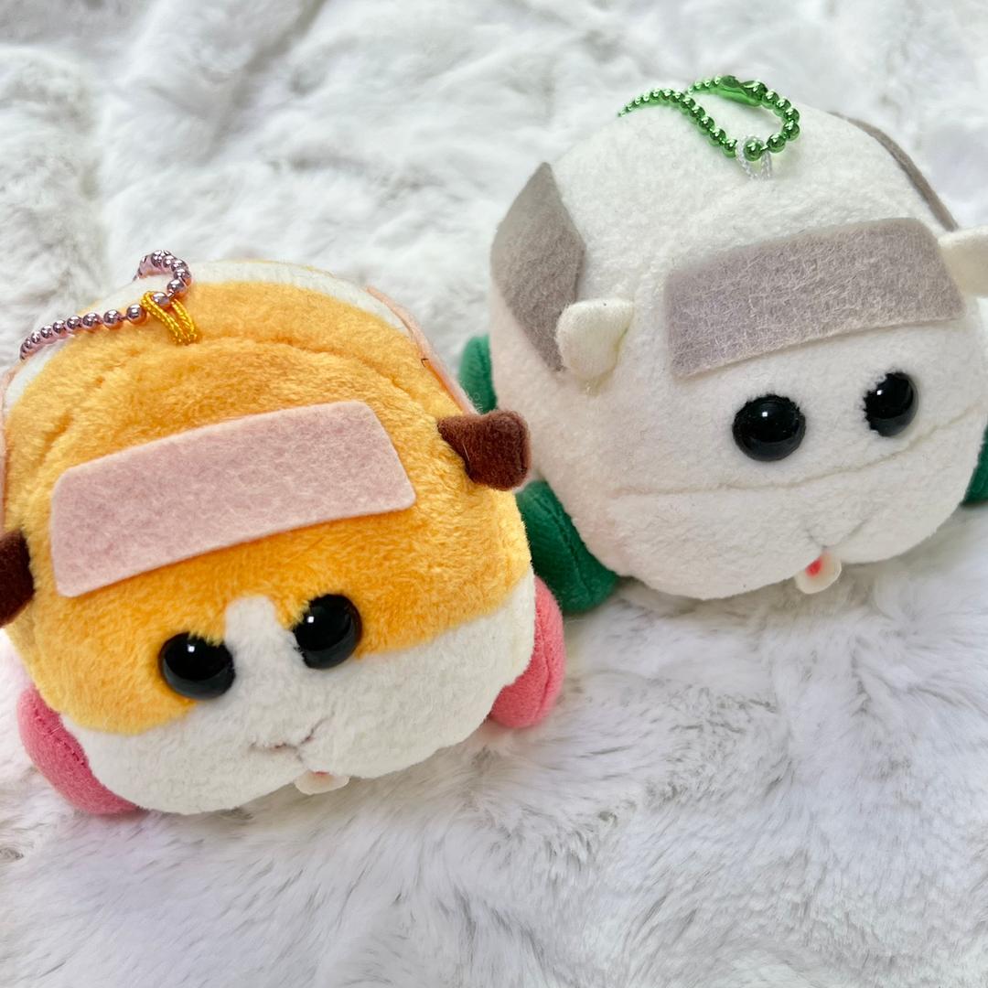 뿌이뿌이모루카 모찌코로링 볼체인 인형 키 링 포테토 시로모