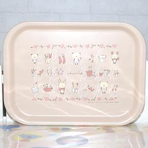 안나노까페 접대 쟁반(베이지)