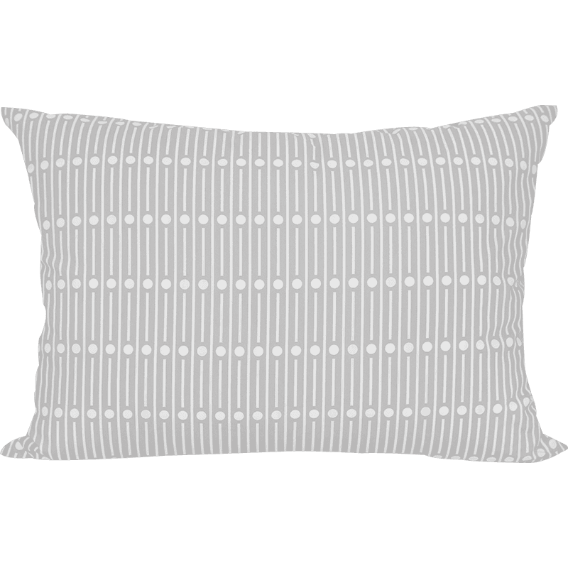 Miller Reverse Gray Pillowcase 밀러 리버스 그레이 베개 커버