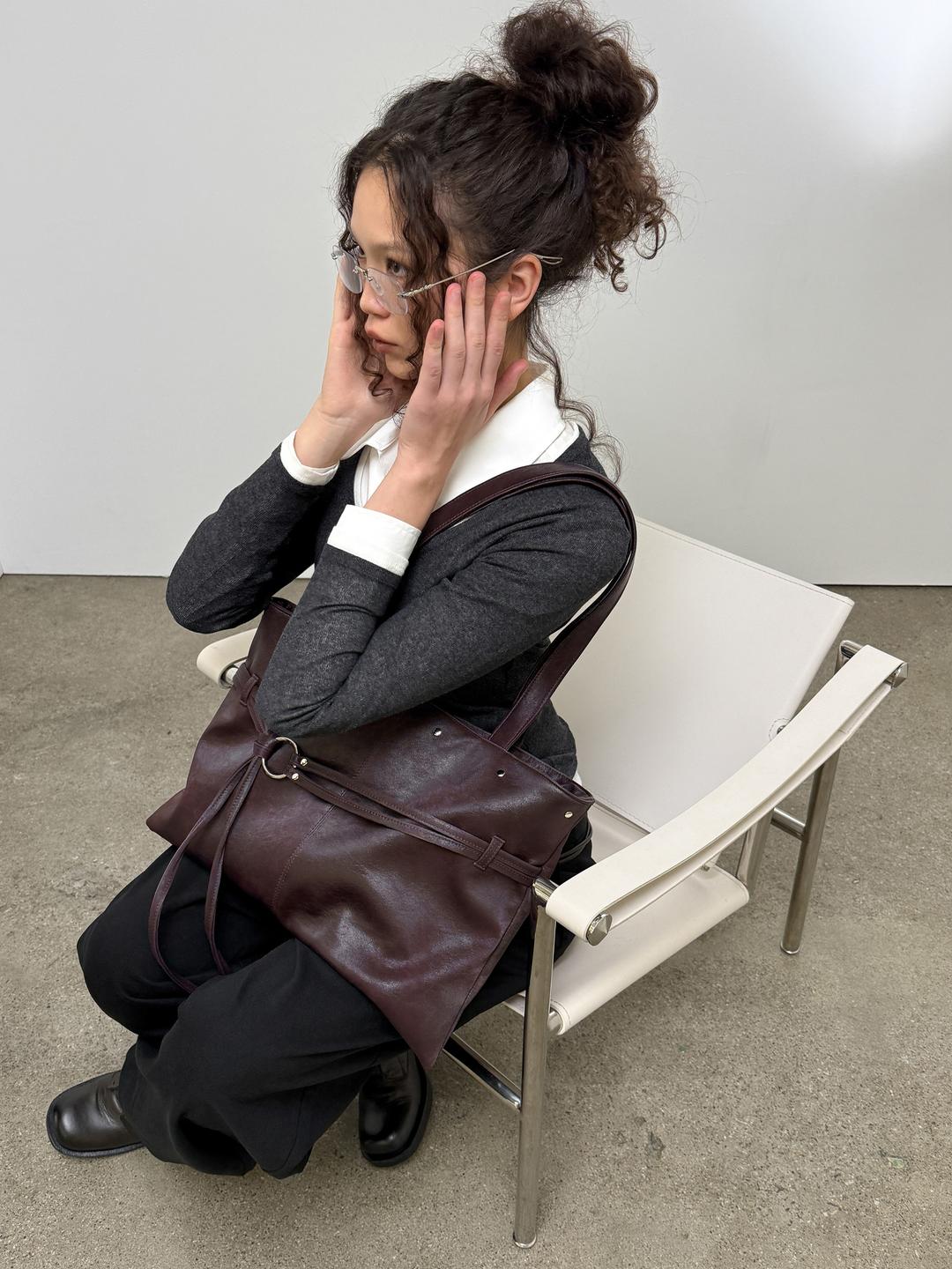 Ring Frame Bag [Oxblood]