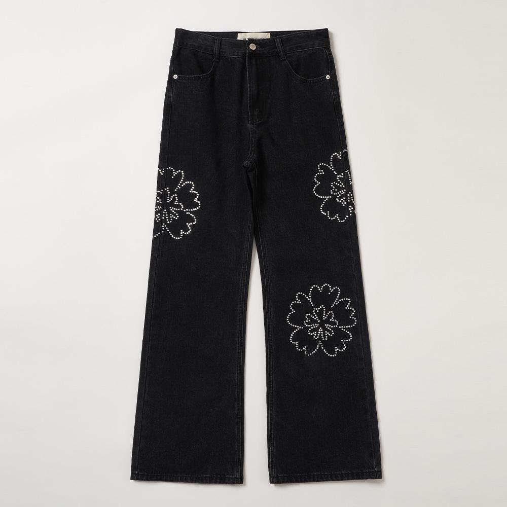[PLZPROJECT]FLOWER HOT PIECE DENIM